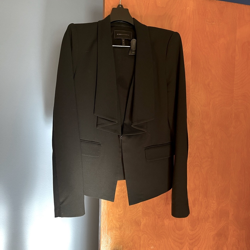 BCBGMAXAZRIA Black Pant Suit